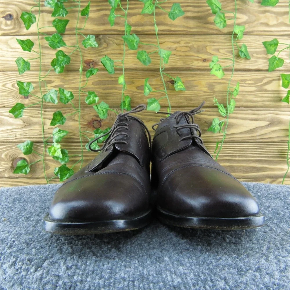 Stafford  Men Derby Shoes Brown  Lace Up Size‎ 12 Medium_2